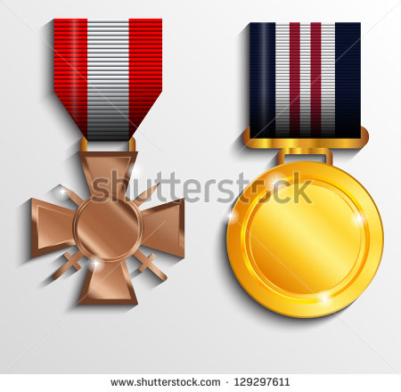 Illustration Military Medals