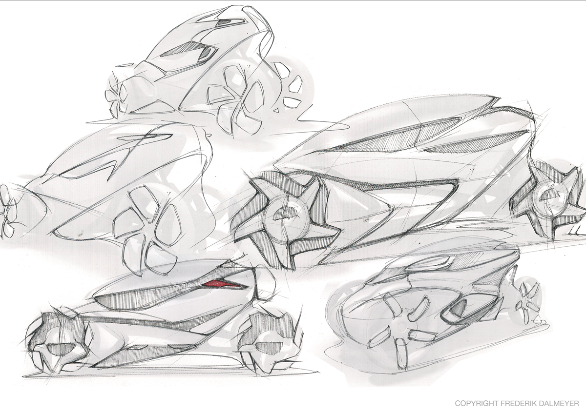 Industrial Design Concept Sketches