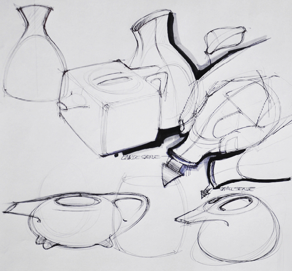 Industrial Design Concept Sketches