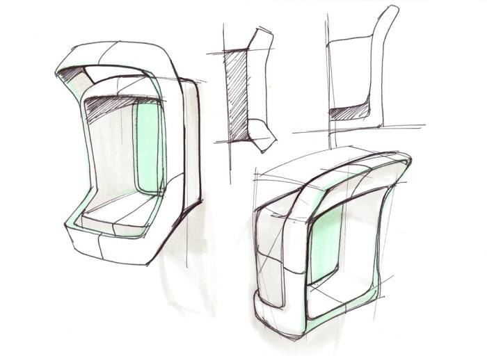 Industrial Product Design Sketch