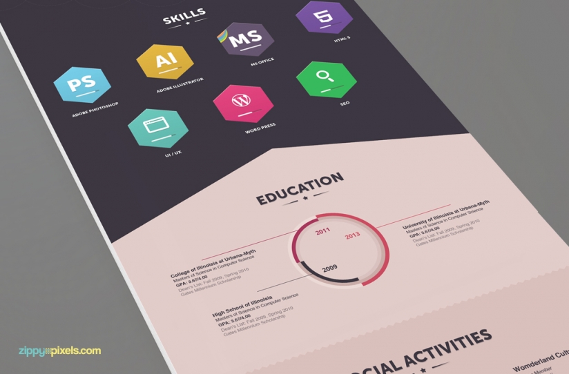 Infographic Resume Templates