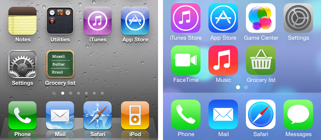 iPhone App Icon Grocery iPhone App Icon Grocery