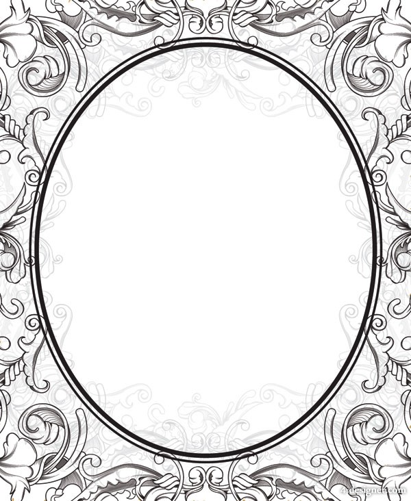 Lace Border Vector Free