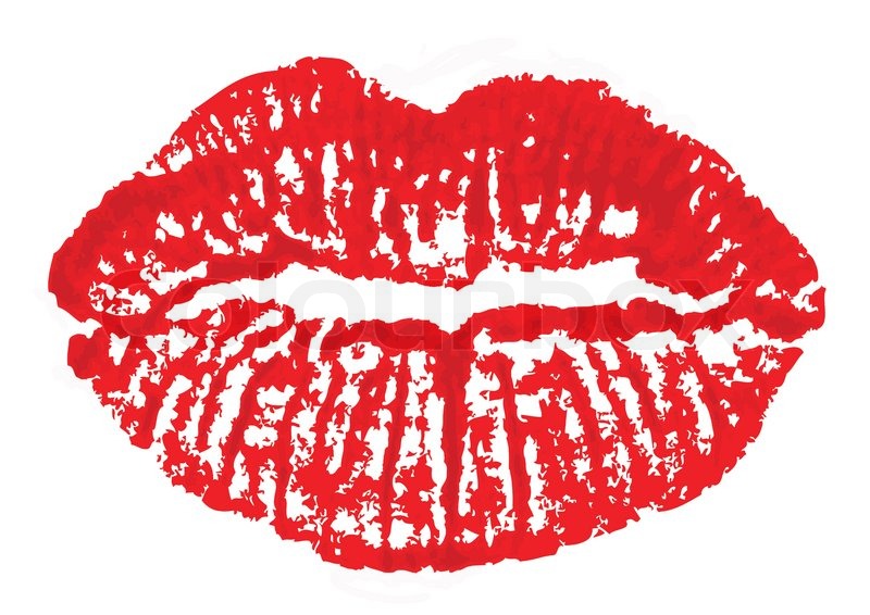 Lipstick Print Clip Art