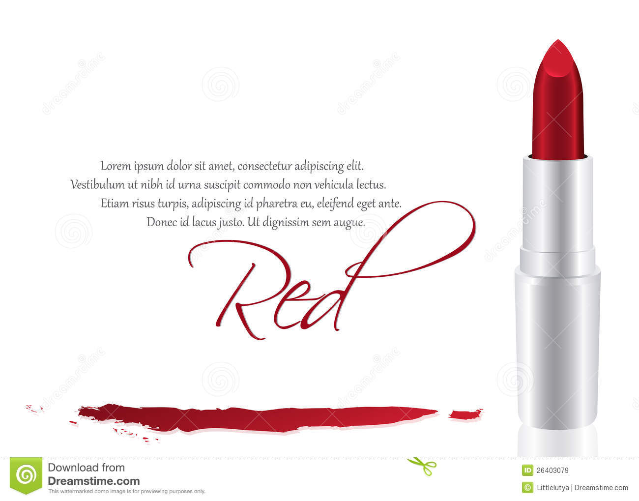 Lipstick Vector