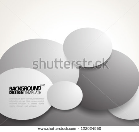 Logo with Semi Circles Background