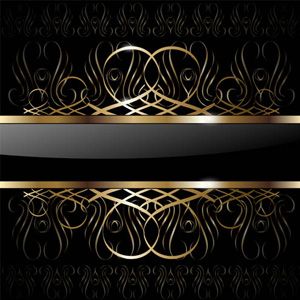 Luxury Black and Gold Design