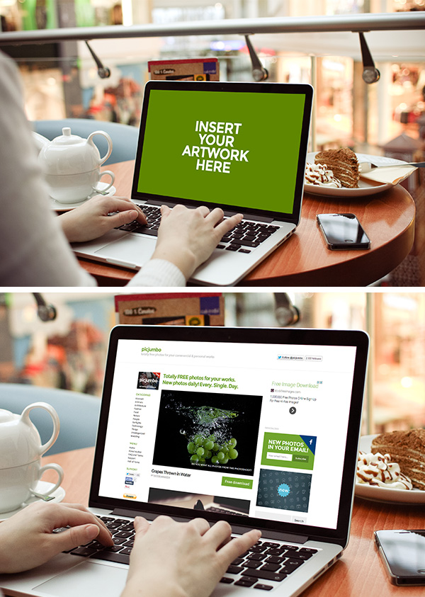 MacBook Pro Mockup PSD MacBook Pro Mockup PSD