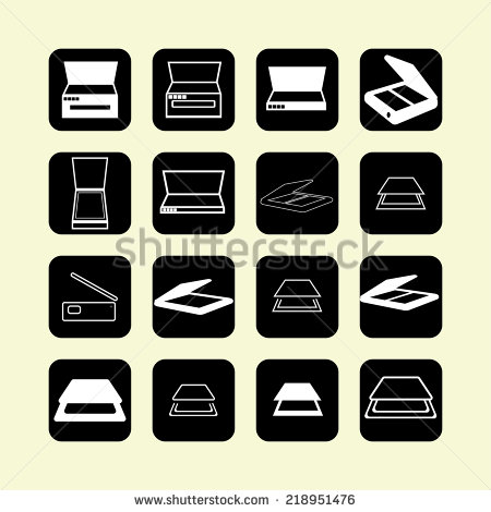 Machine Scanner Icon