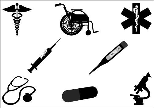 Medical Clip Art Silhouette