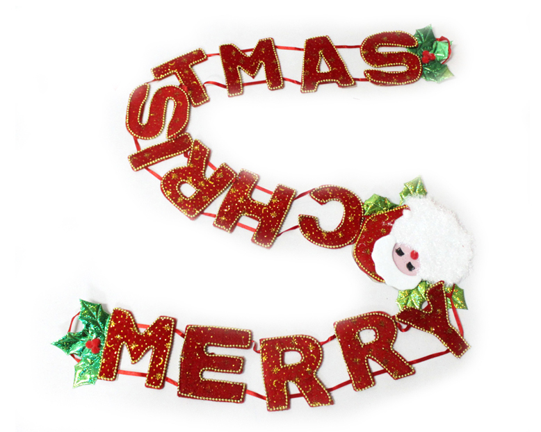 Merry Christmas Ornaments Letters