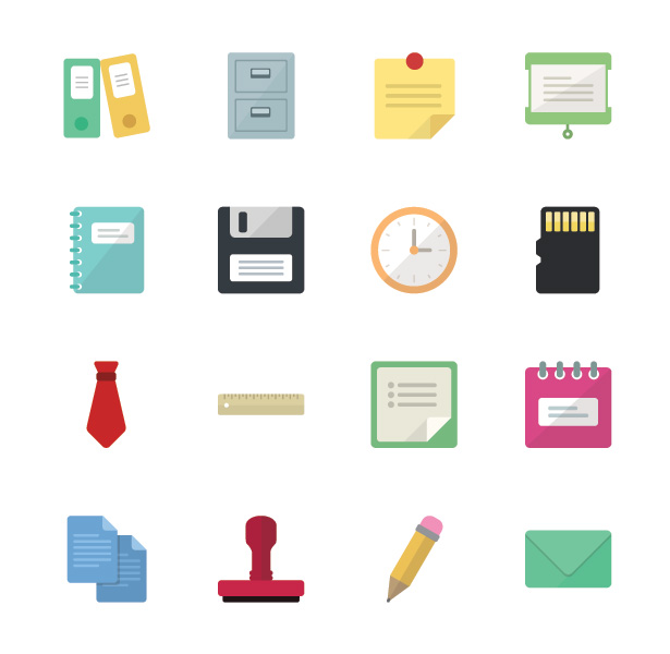 Office Vector Icon Pack