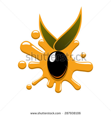 Oil Splash Clip Art Black