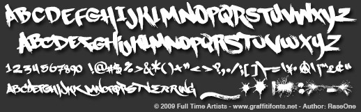 Paintbrush Graffiti Font