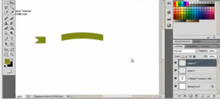 Photoshop Ribbon Tutorial