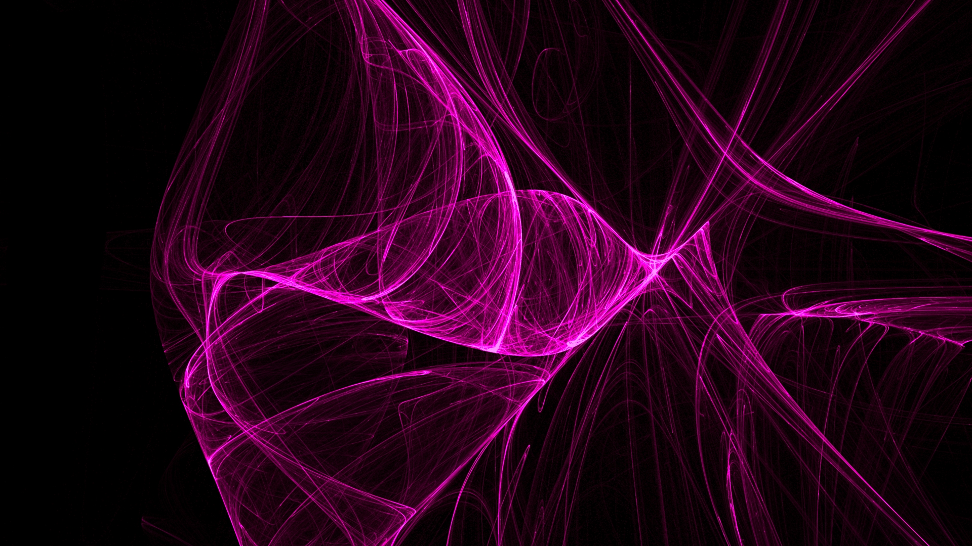 Pink and Black Abstract Design