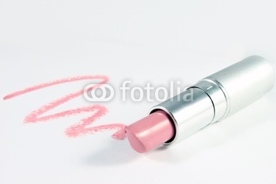 Pink Lipstick Writing