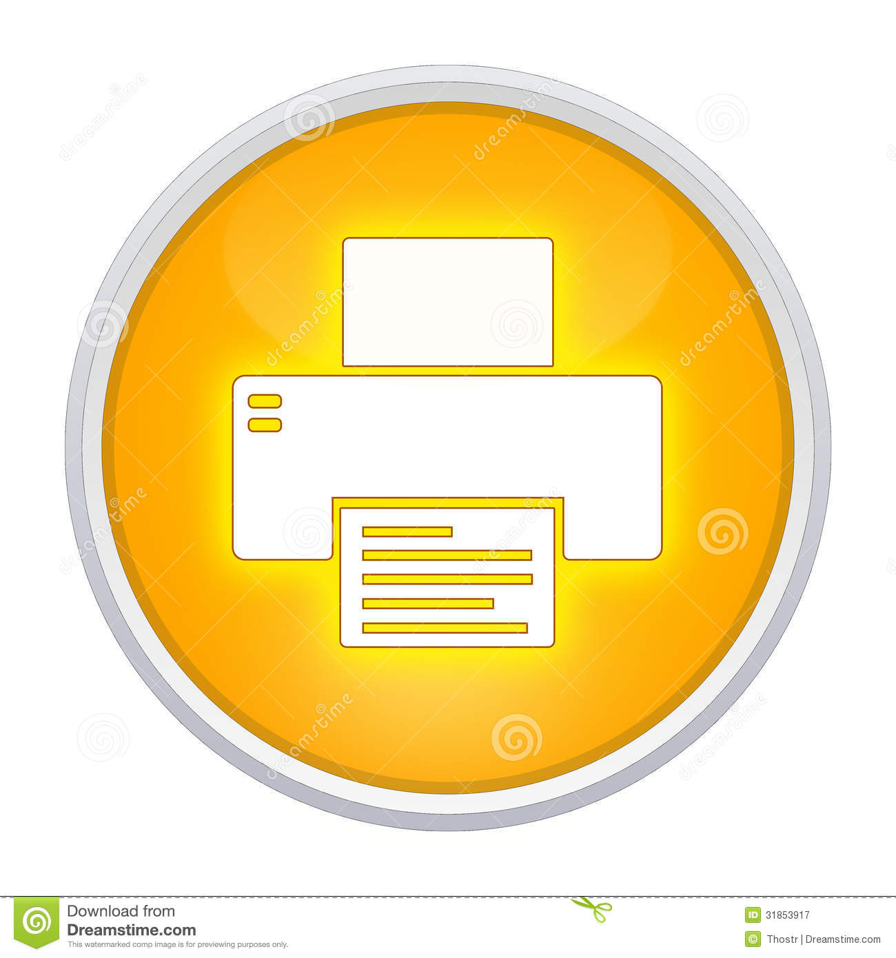 Print Button Icon Print Button Icon