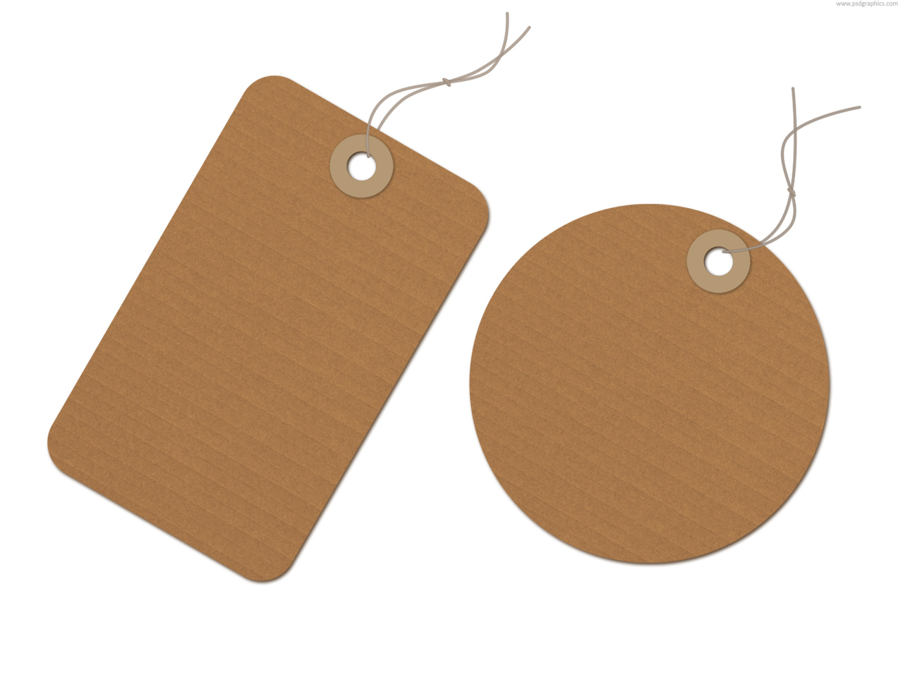 Recycled Brown Paper Tags