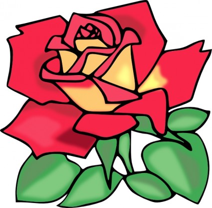 Red Rose Clip Art