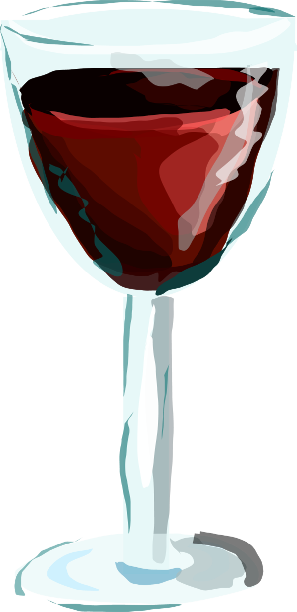 Red Wine Glass Clip Art