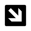 Right Arrow Road Sign