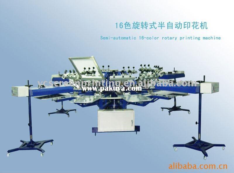 Semi-Automatic Screen Printing Machines