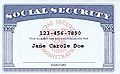 Social Security Card