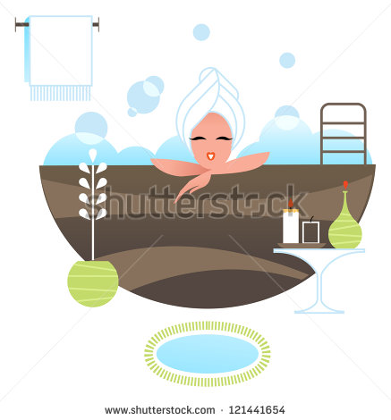 Spa Girl Clip Art