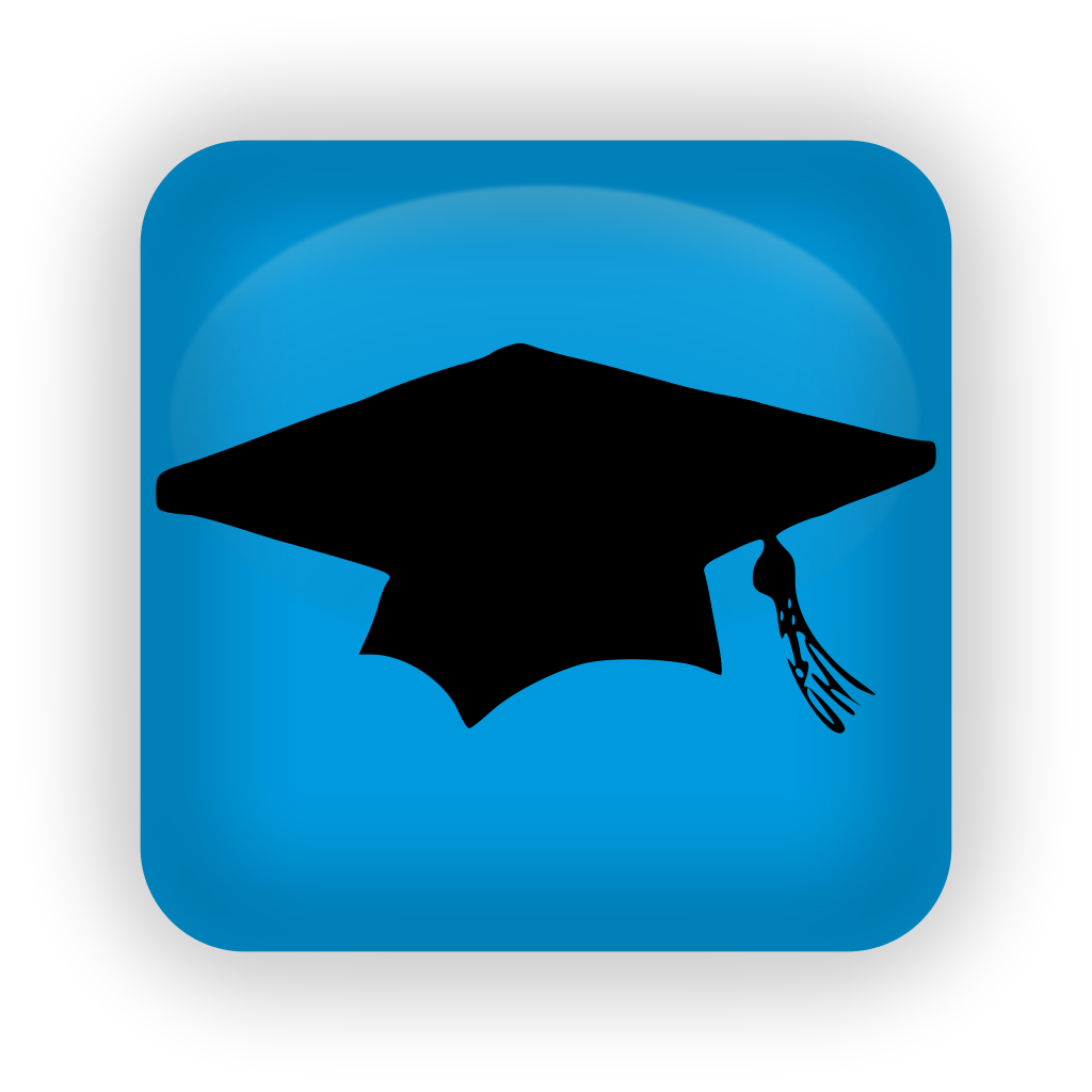 13 Education Icon Blue Images