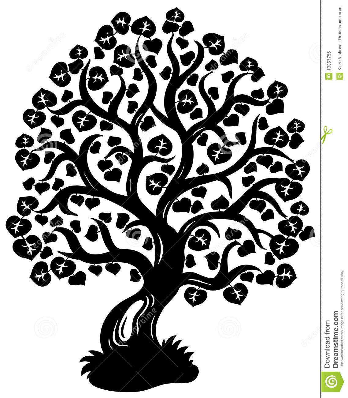 clip art tree silhouette - photo #36