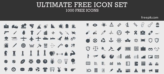 Ultimate Icon Set Free