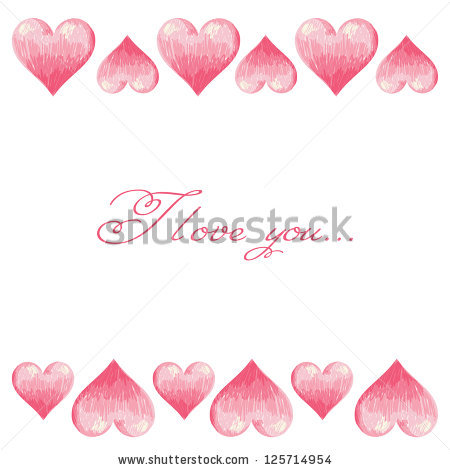 Valentine Page Border Clip Art