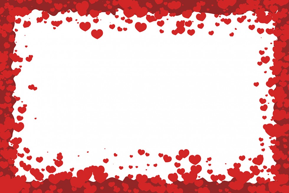 free clip art valentines day heart border - photo #49