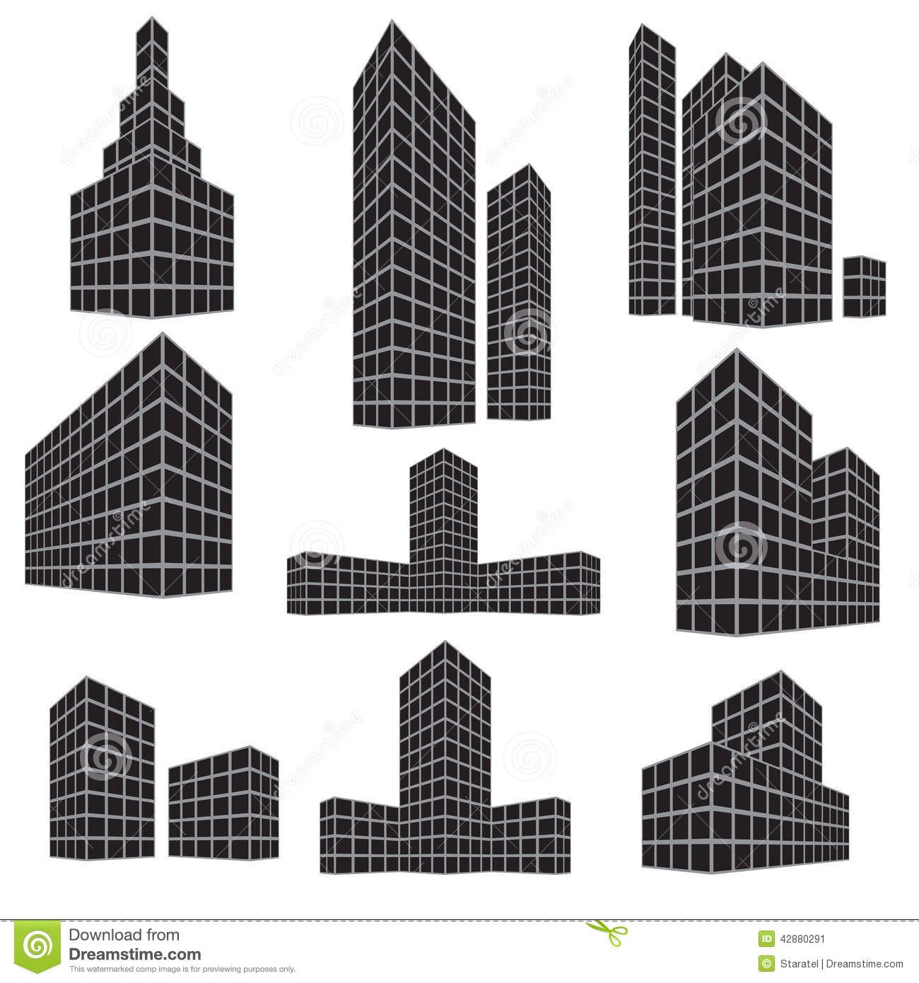 Vector Building Icon Type