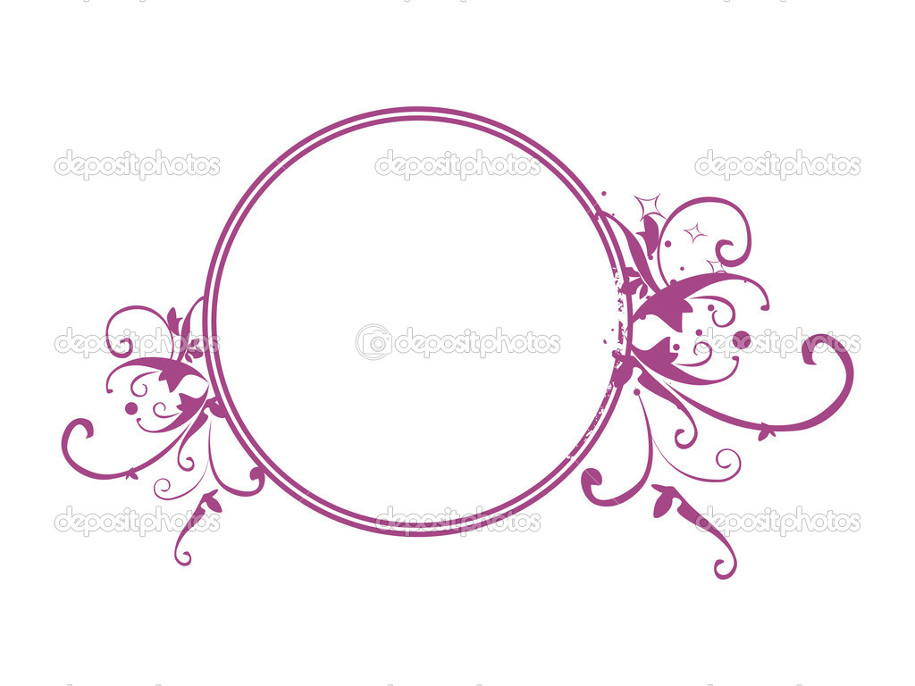 Vector Circle Frame Designs