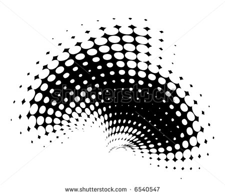 Vector Circle Halftone Dots Vector Circle Halftone Dots