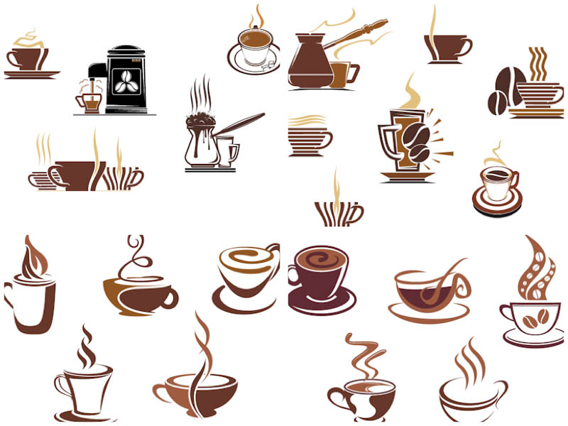 Vector Coffee Cup Logos