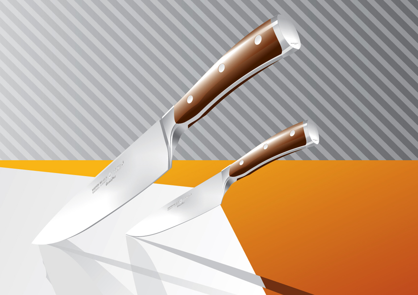 9 Kitchen Knife Vector Company Images
