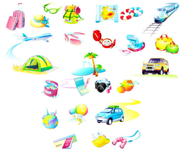 Vector Travel Icons