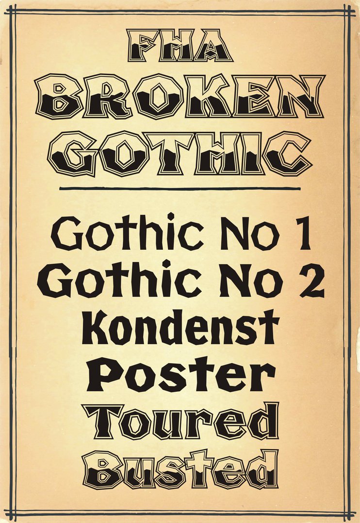 Vintage Gothic Font
