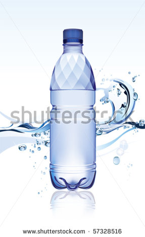 Water Bottle Vector