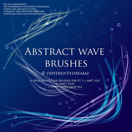 Wave Brush Photoshop