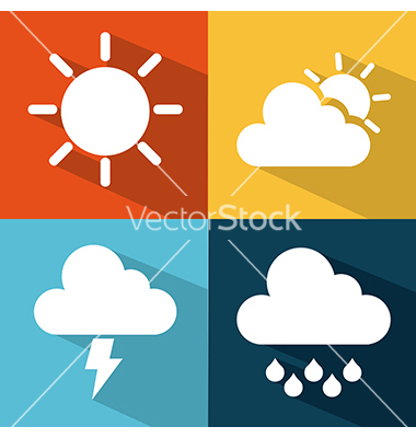 Weather Forecast Icons Rain