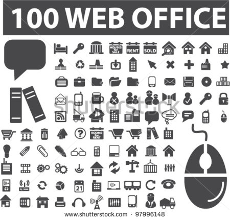 WebOffice Icon Vector