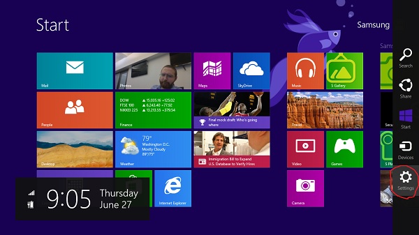 Windows 8.1 Lock Screen Icon