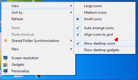 Windows 8 Hide Desktop Icons Windows 8 Hide Desktop Icons