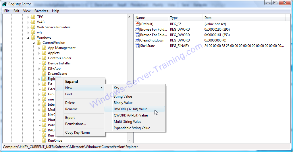 Windows System Tray Icons