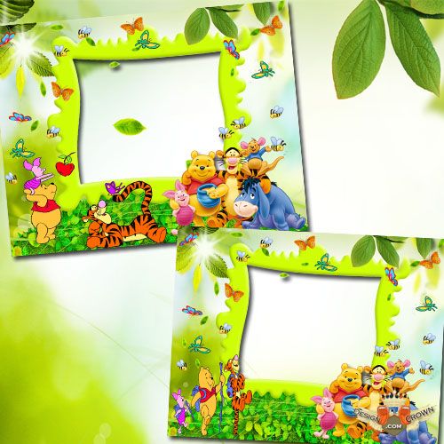 Winnie the Pooh Frames Birthday