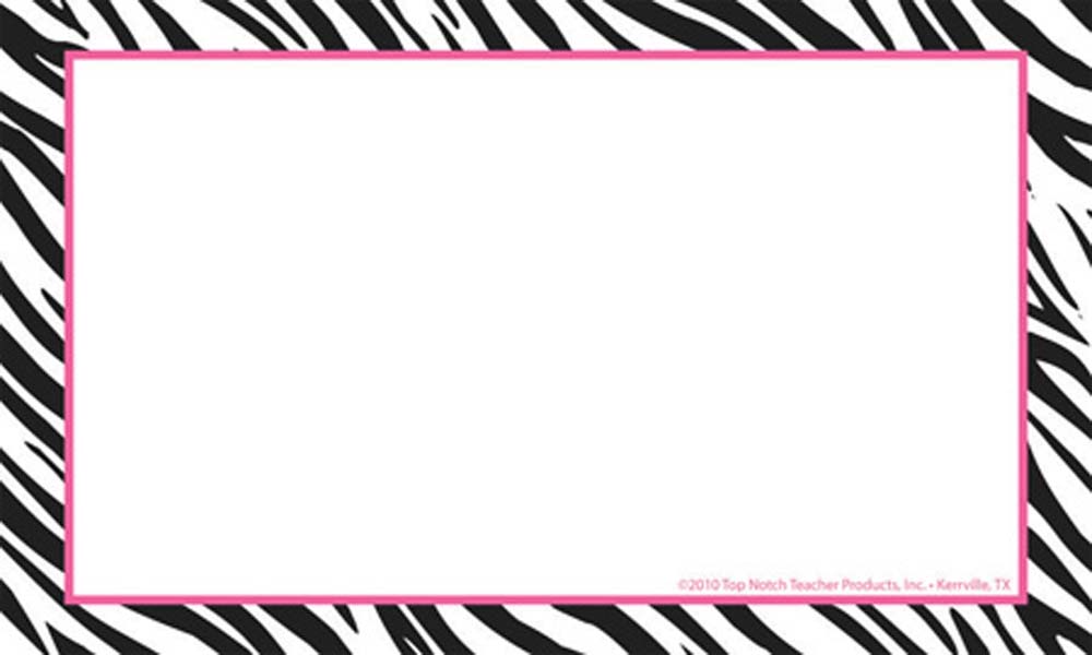 Zebra Print Border Clip Art Free Zebra Print Border Clip Art Free